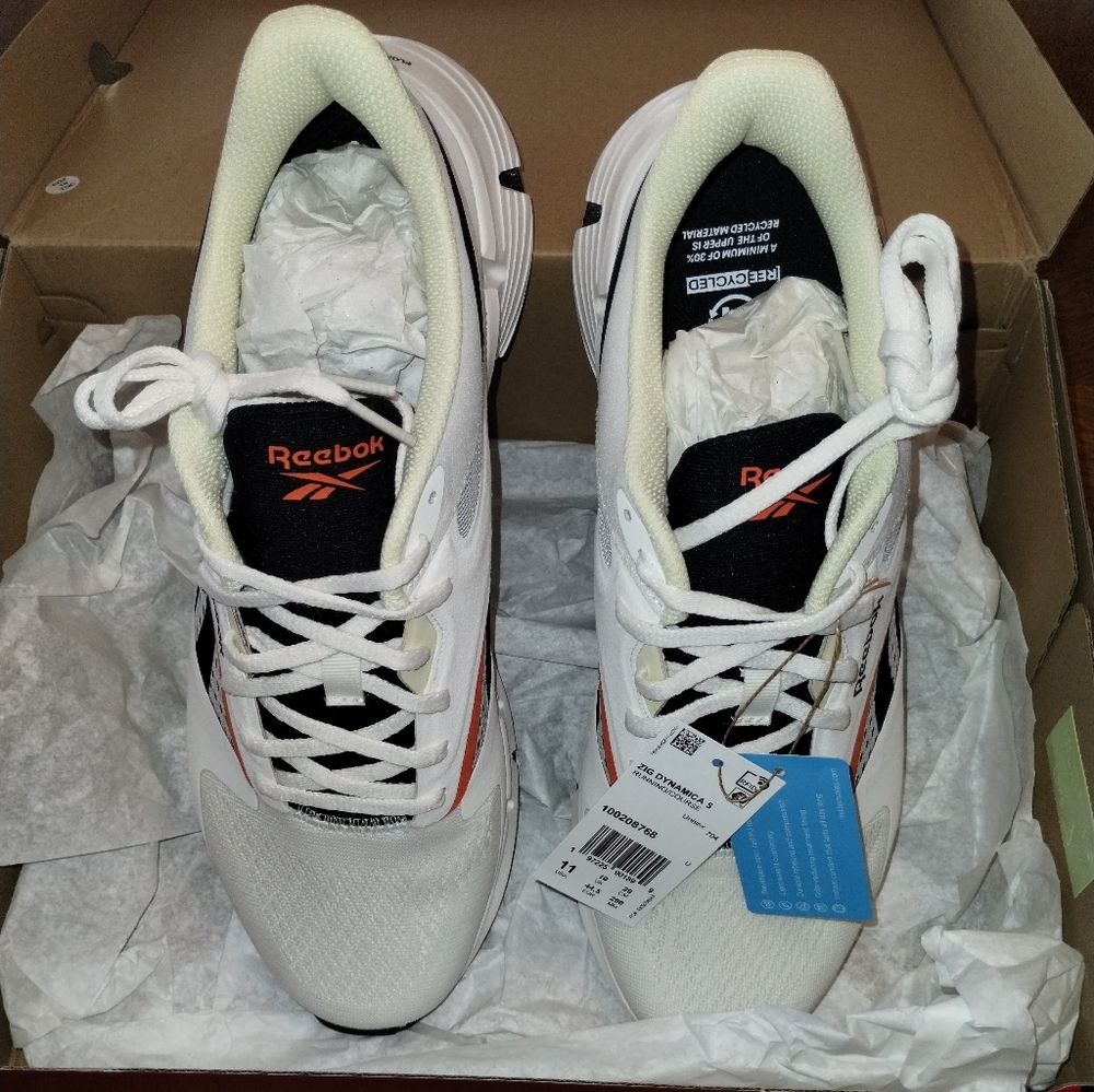 Men's Reebok Zig Dynamica Unisex Running Size 11 Neutral Shoe - Picture 6 of 8